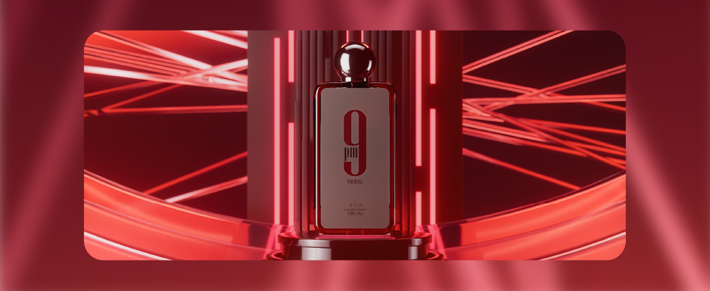 Amazon.com : Afnan 9 PM Rebel Unisex Eau De Parfum, 3.4 Fl. Oz